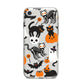 Halloween Cats iPhone 8 Bumper Case on Silver iPhone