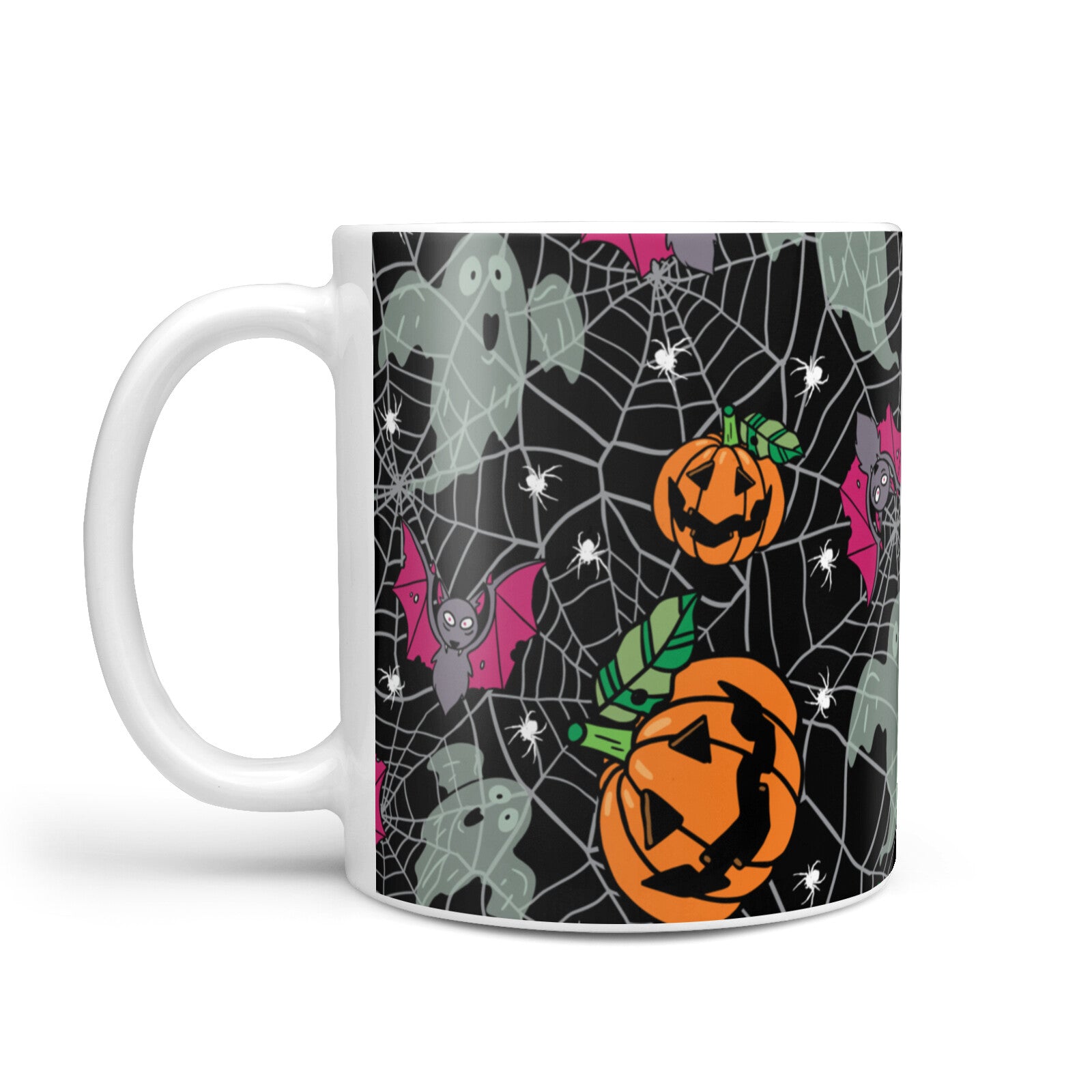 Halloween Cobwebs 10oz Mug Alternative Image 1