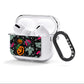 Halloween Cobwebs AirPods Clear Case 3rd Gen Side Image
