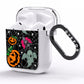 Halloween Cobwebs AirPods Clear Case Side Image