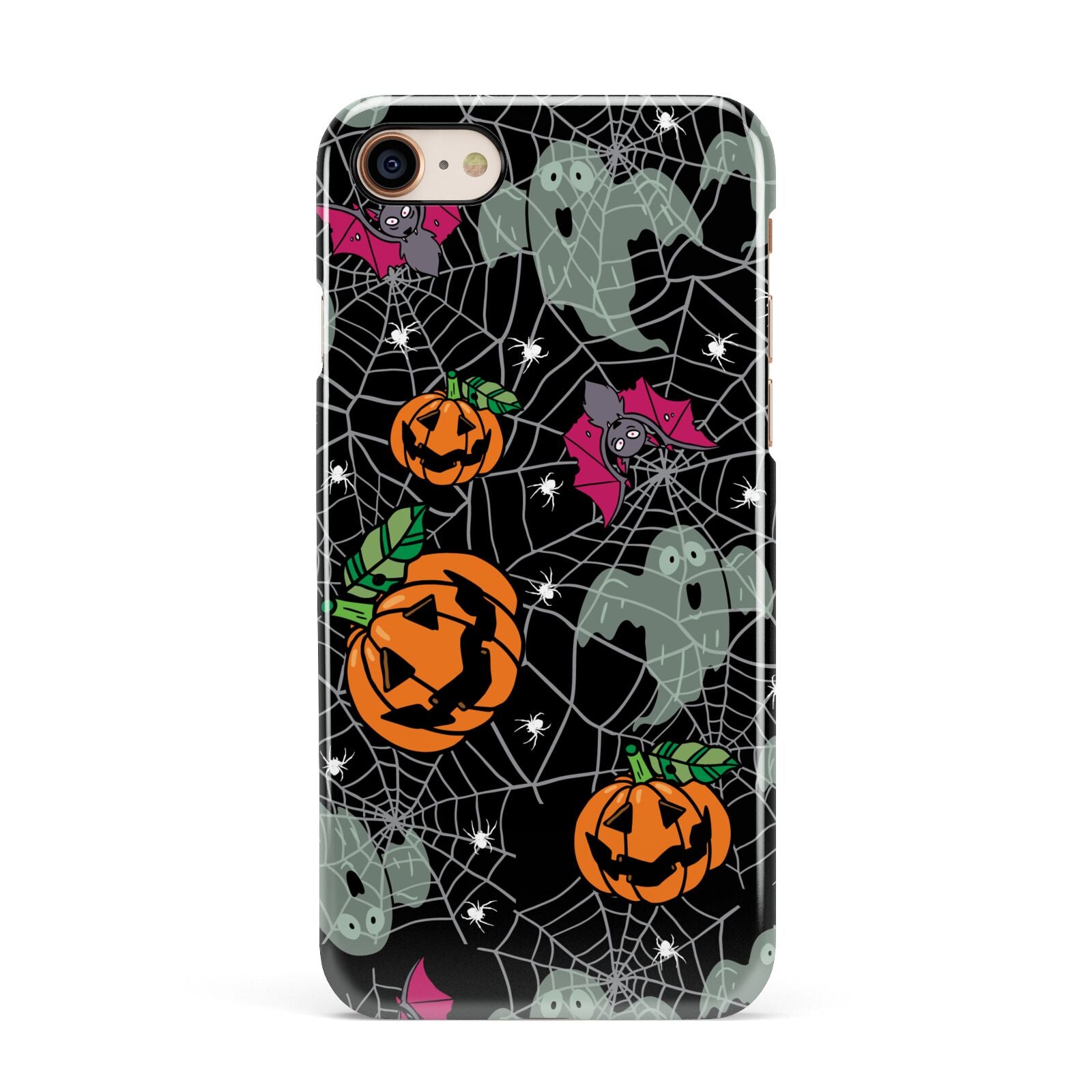 Halloween Cobwebs Apple iPhone 7 8 3D Snap Case