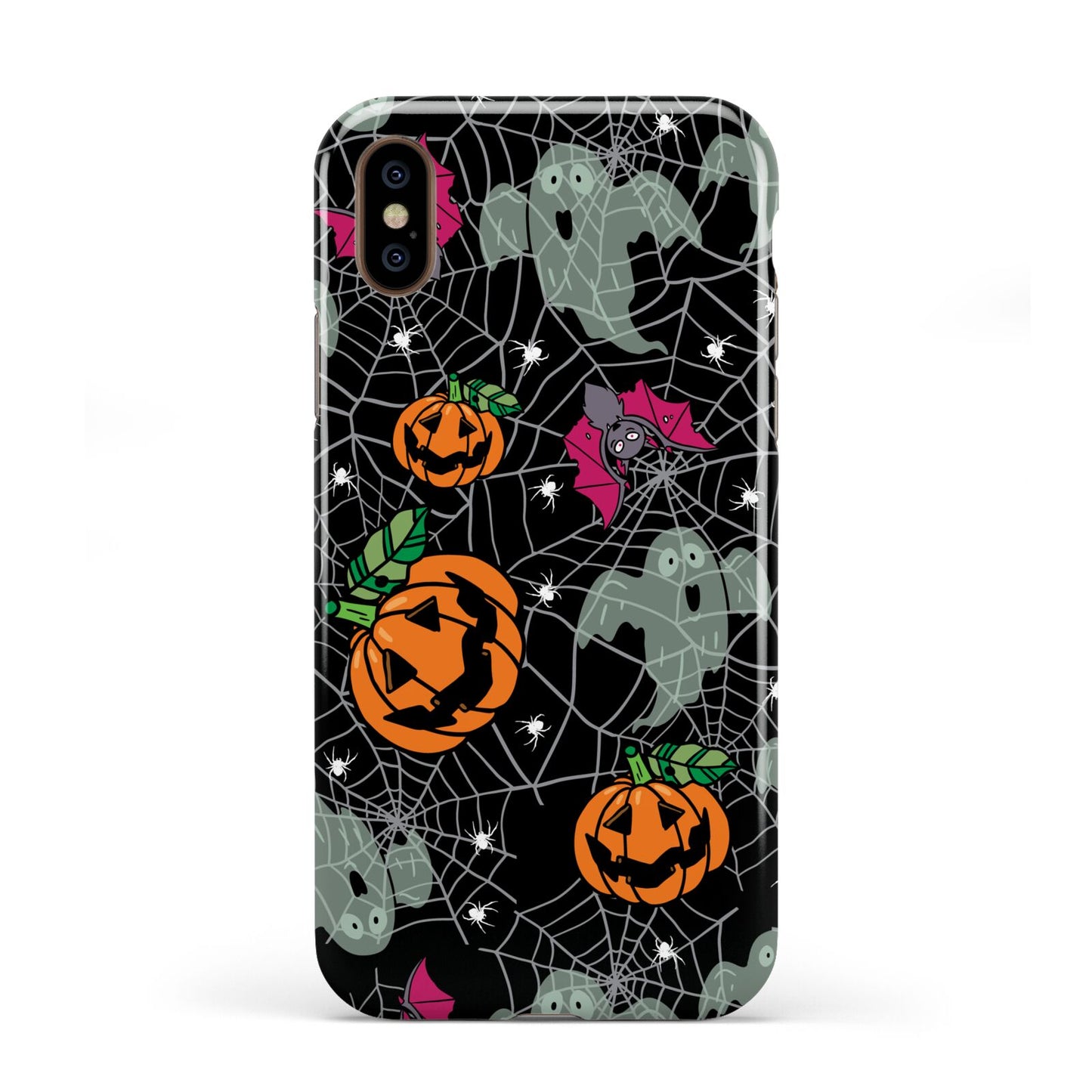 Halloween Cobwebs Apple iPhone XS 3D Tough