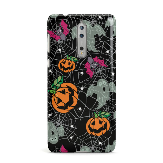 Halloween Cobwebs Nokia Case