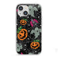 Halloween Cobwebs iPhone 13 Mini TPU Impact Case with White Edges