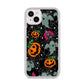 Halloween Cobwebs iPhone 14 Plus Clear Tough Case Starlight