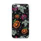 Halloween Cobwebs iPhone 7 Plus Bumper Case on Silver iPhone