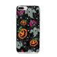 Halloween Cobwebs iPhone 8 Plus Bumper Case on Silver iPhone