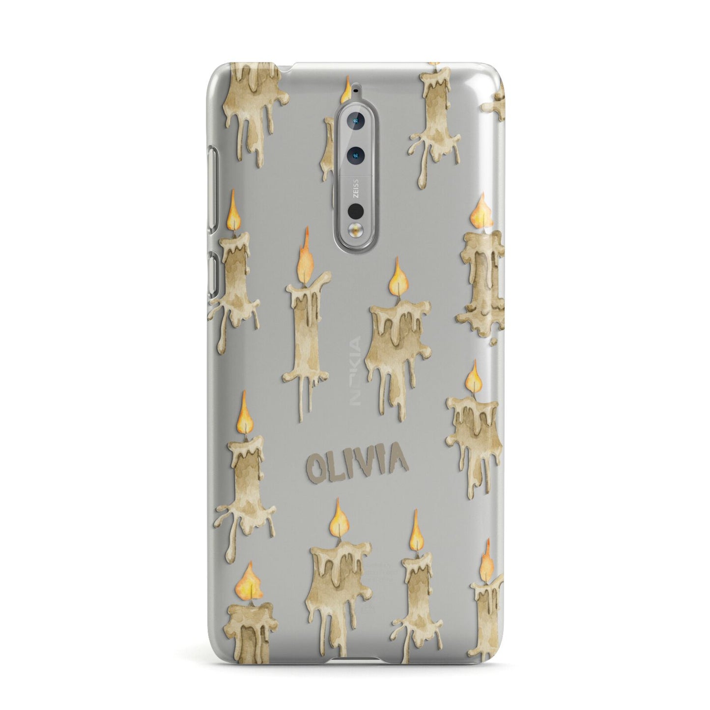 Halloween Creepy Candles Custom Nokia Case