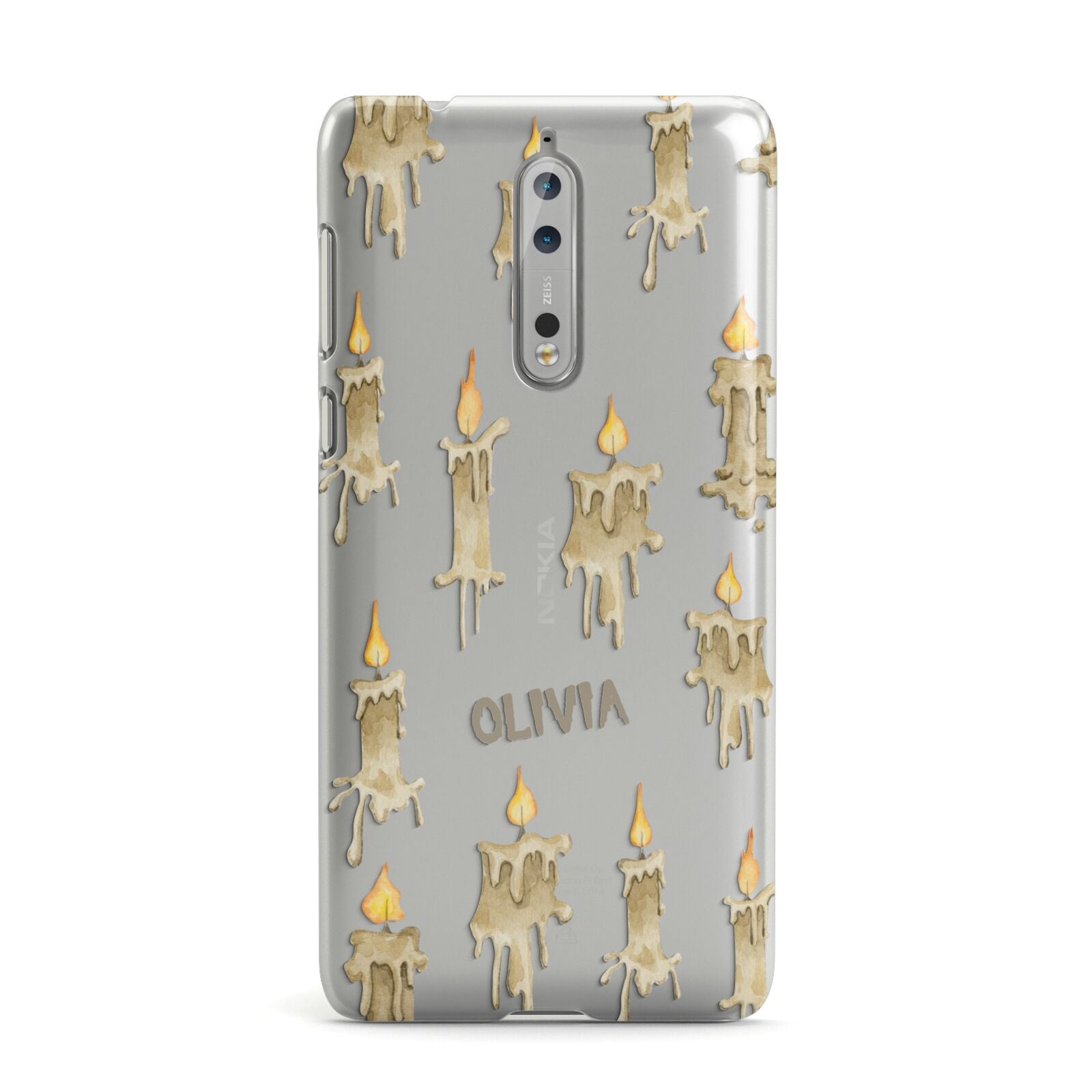 Halloween Creepy Candles Custom Nokia Case