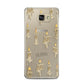 Halloween Creepy Candles Custom Samsung Galaxy A5 2016 Case on gold phone