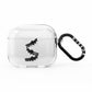 Halloween Custom Black Bats AirPods Clear Case 3rd Gen