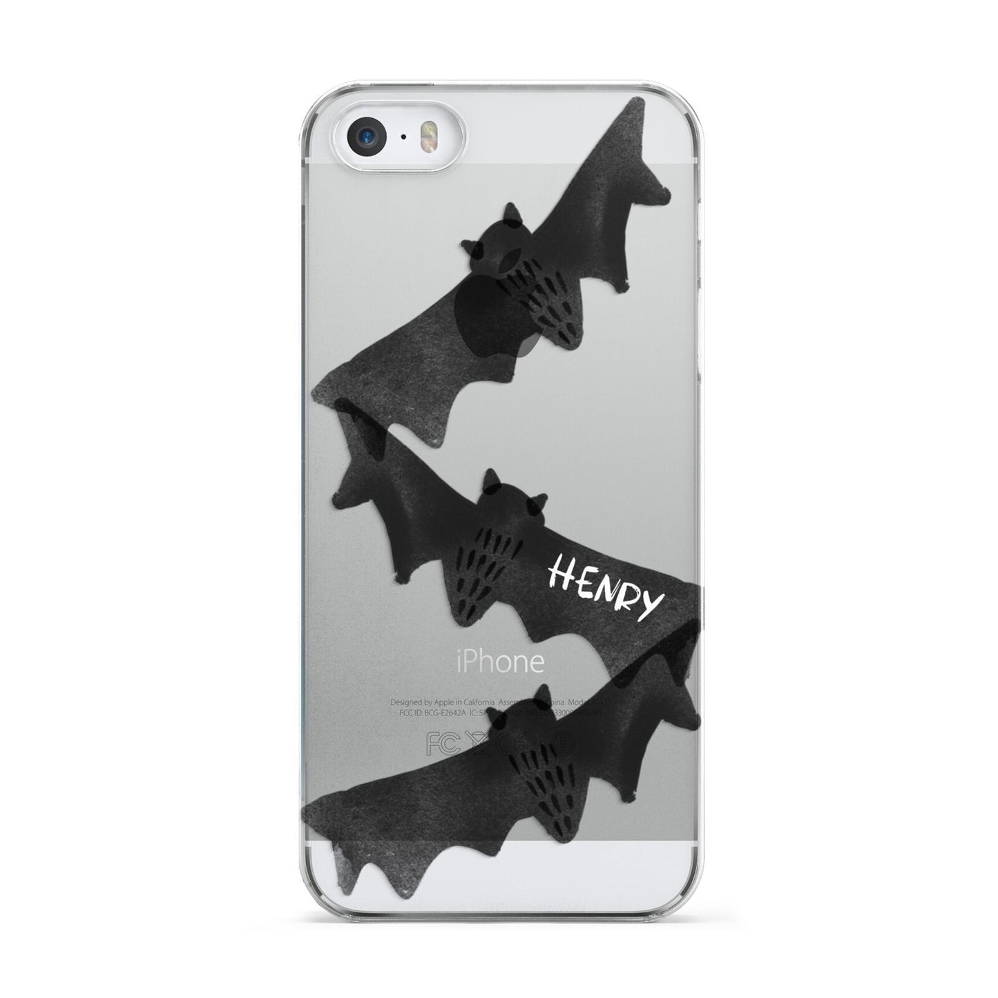 Halloween Custom Black Bats Apple iPhone 5 Case