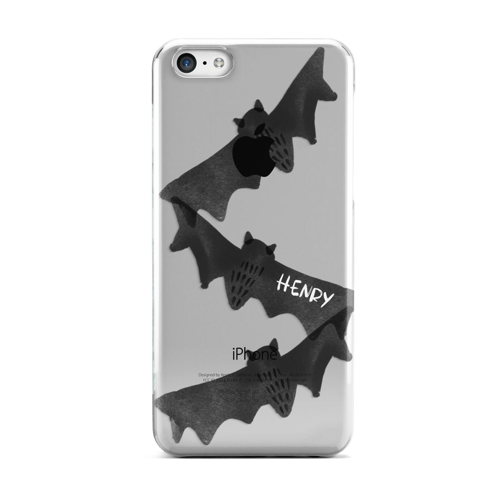 Halloween Custom Black Bats Apple iPhone 5c Case