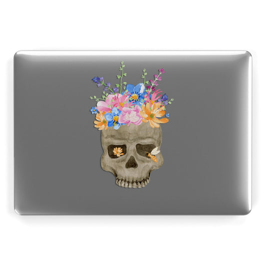 Halloween Flower Skull Apple MacBook Case