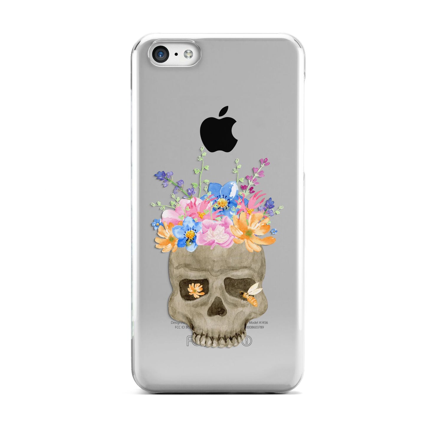 Halloween Flower Skull Apple iPhone 5c Case