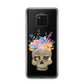 Halloween Flower Skull Huawei Mate 20 Pro Phone Case