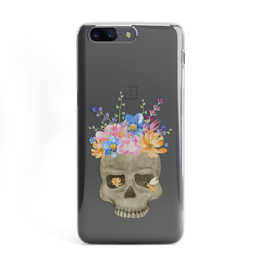 Halloween Flower Skull OnePlus Case