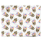 Halloween Flower Skull Personalised Wrapping Paper Alternative