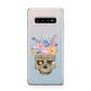Halloween Flower Skull Protective Samsung Galaxy Case