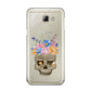 Halloween Flower Skull Samsung Galaxy A8 2016 Case