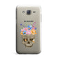 Halloween Flower Skull Samsung Galaxy J7 Case