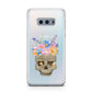 Halloween Flower Skull Samsung Galaxy S10E Case