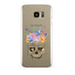 Halloween Flower Skull Samsung Galaxy S7 Edge Case