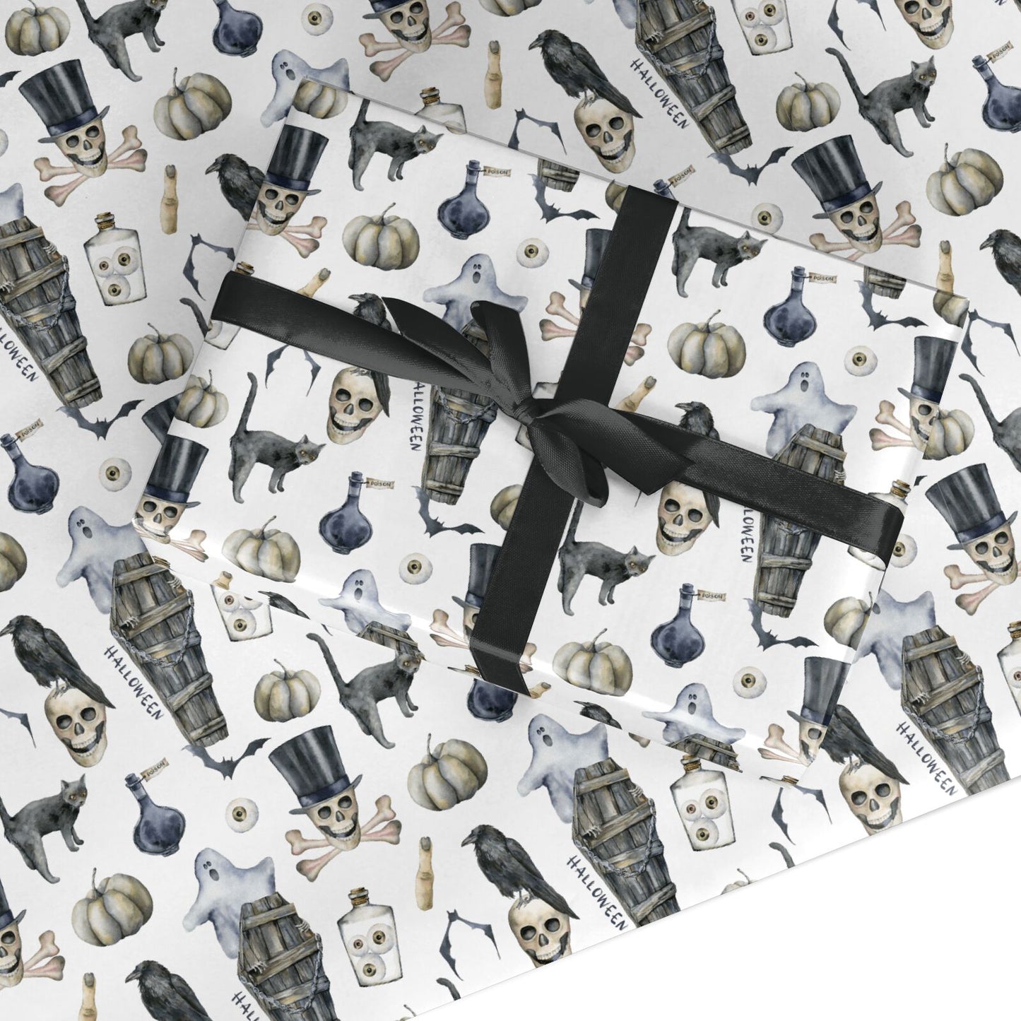 Halloween Frights Custom Wrapping Paper