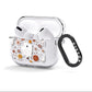 Halloween Ghost AirPods Clear Case 3rd Gen Side Image