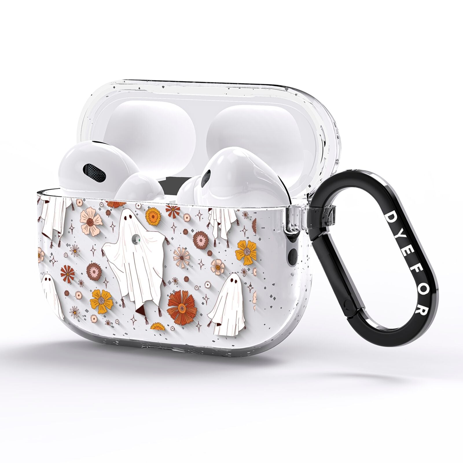 Halloween Ghost AirPods Pro Glitter Case Side Image