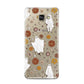 Halloween Ghost Samsung Galaxy A3 2016 Case on gold phone
