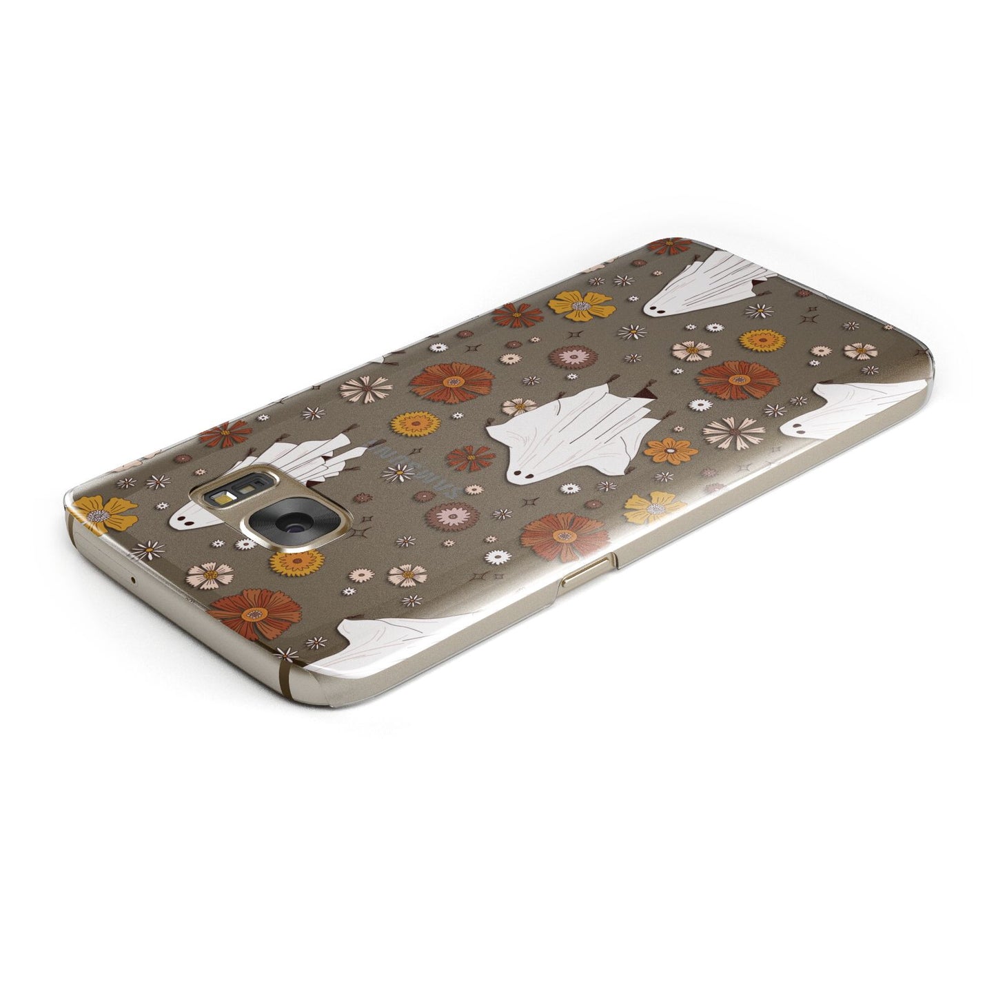 Halloween Ghost Samsung Galaxy Case Top Cutout