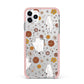 Halloween Ghost iPhone 11 Pro Max Impact Pink Edge Case
