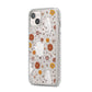 Halloween Ghost iPhone 14 Plus Glitter Tough Case Starlight Angled Image