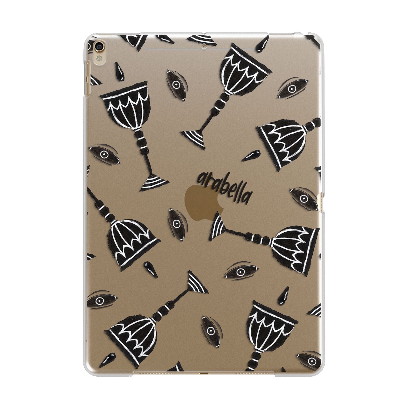 Halloween Goblet Apple iPad Gold Case