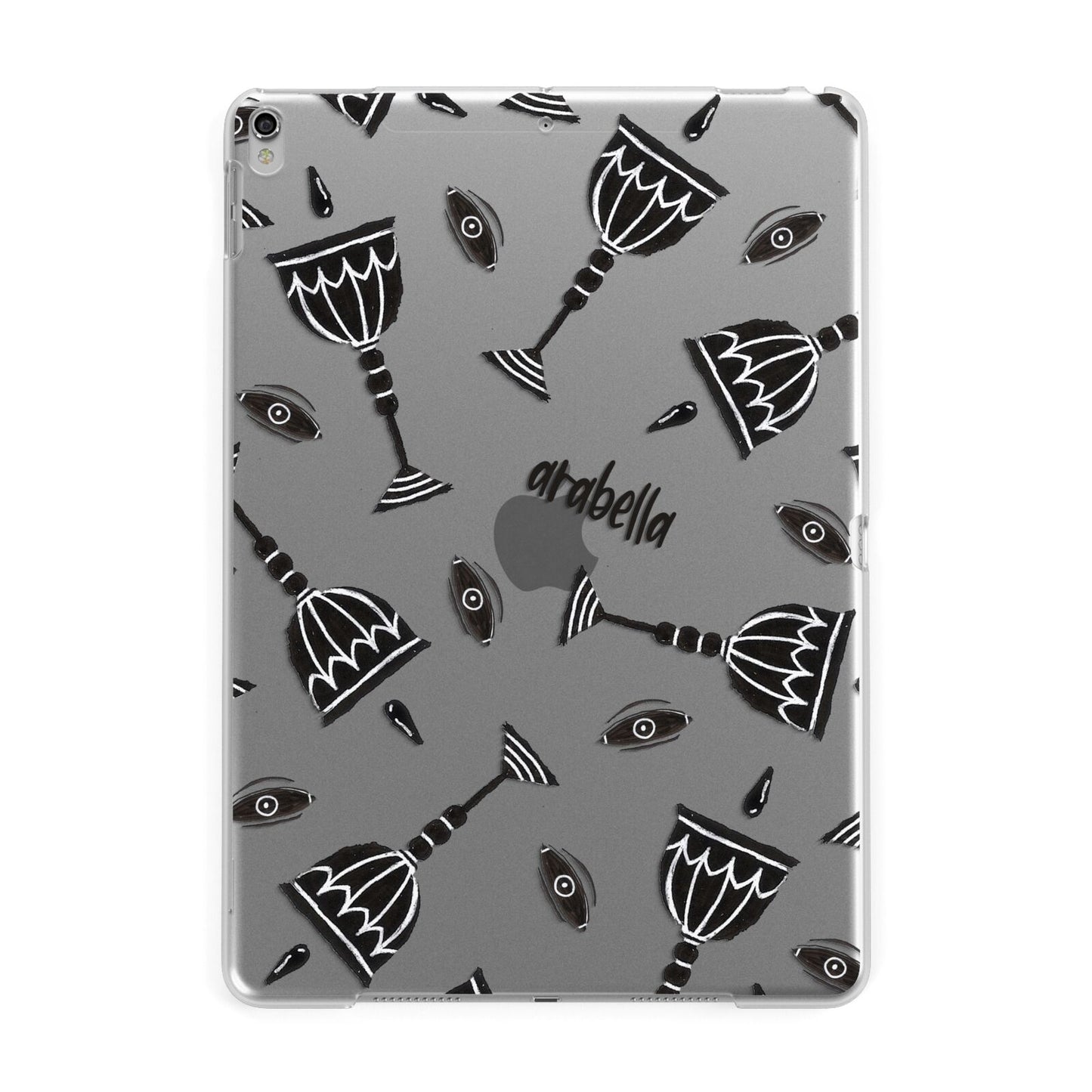 Halloween Goblet Apple iPad Silver Case