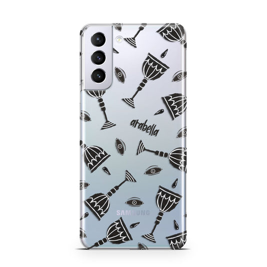 Halloween Goblet Samsung S21 Plus Phone Case