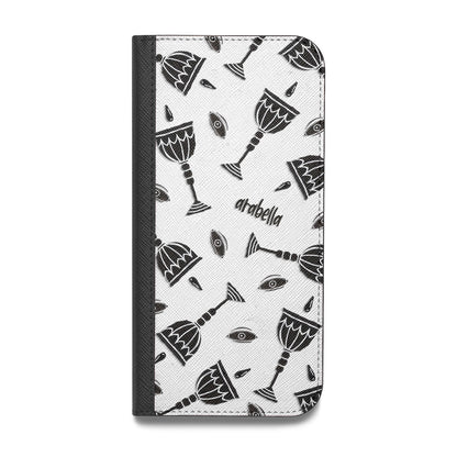 Halloween Goblet Vegan Leather Flip Samsung Case
