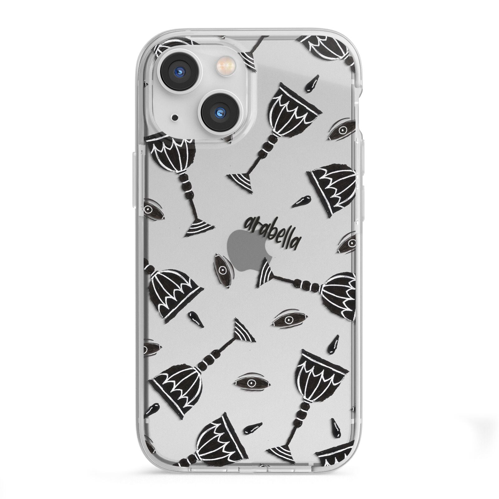 Halloween Goblet iPhone 13 Mini TPU Impact Case with White Edges