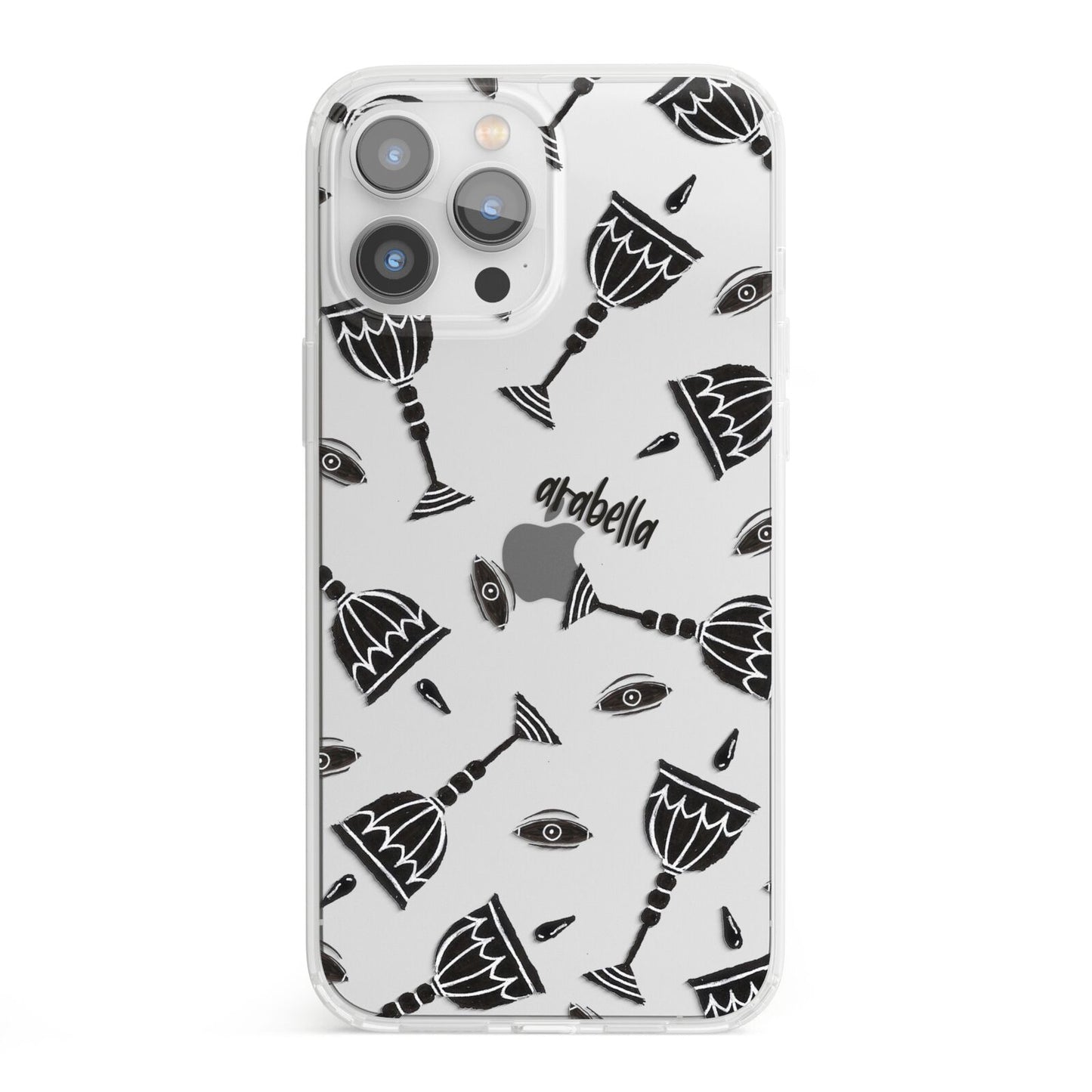 Halloween Goblet iPhone 13 Pro Max Clear Bumper Case