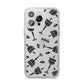 Halloween Goblet iPhone 14 Pro Max Clear Tough Case Silver