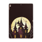 Halloween Haunted House Apple iPad Rose Gold Case