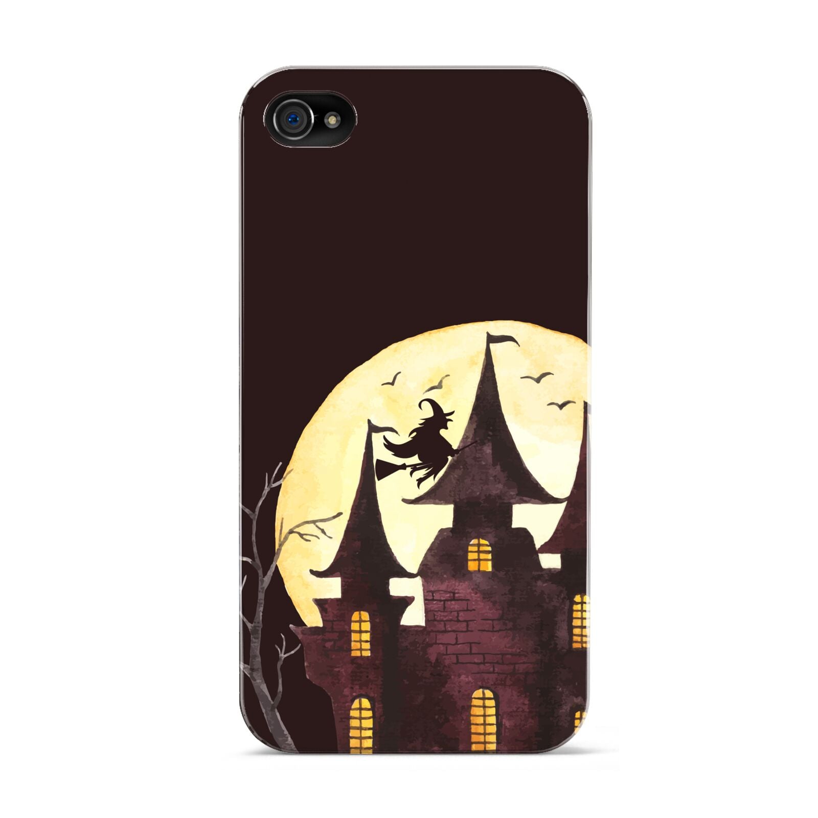 Halloween Haunted House Apple iPhone 4s Case