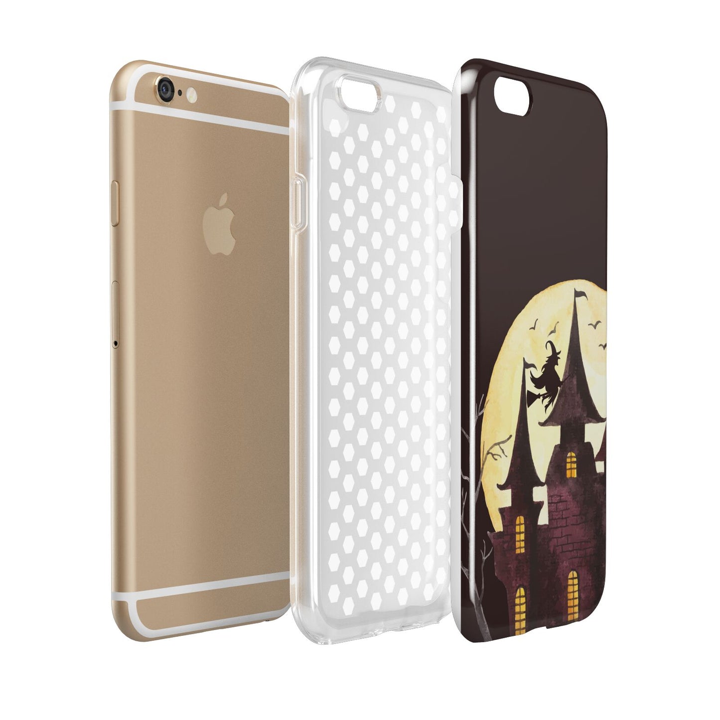Halloween Haunted House Apple iPhone 6 3D Tough Case Expanded view