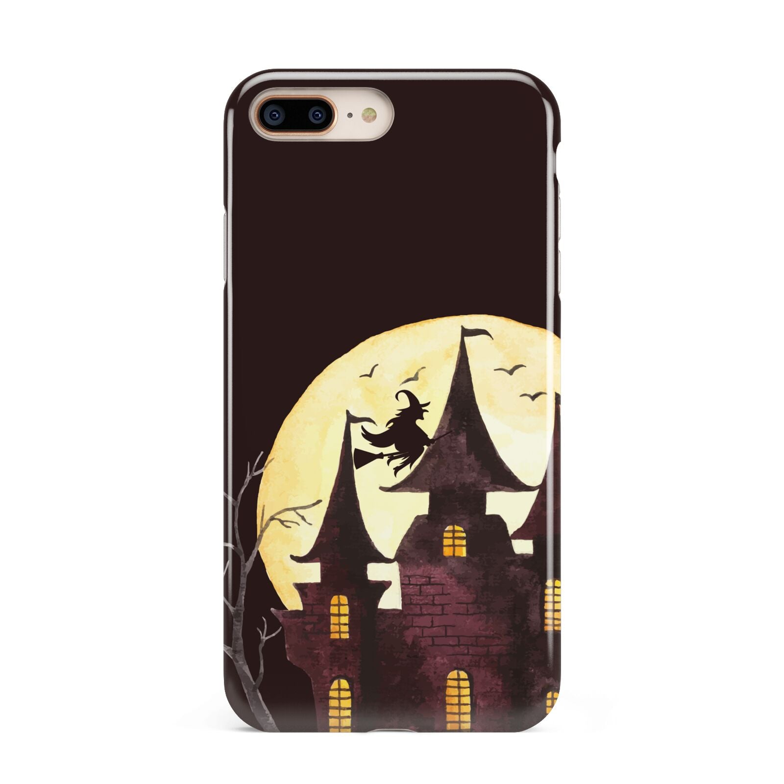 Halloween Haunted House Apple iPhone 7 8 Plus 3D Tough Case