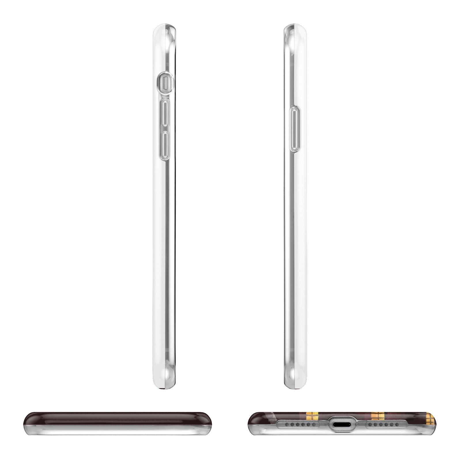 Halloween Haunted House Apple iPhone XR in White with 3D Wrap Tough Case Alternative Image Angles