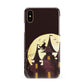 Halloween Haunted House Apple iPhone XS 3D Snap Case