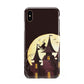 Halloween Haunted House Apple iPhone Xs Max 3D Tough Case