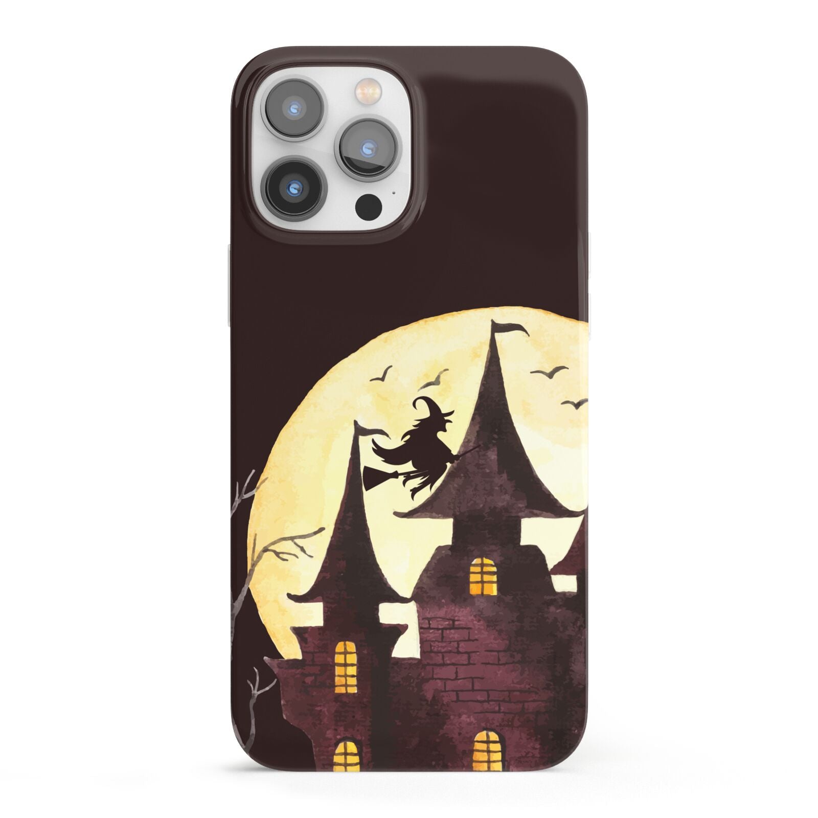 Halloween Haunted House iPhone 13 Pro Max Full Wrap 3D Snap Case