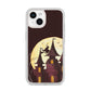Halloween Haunted House iPhone 14 Clear Tough Case Starlight